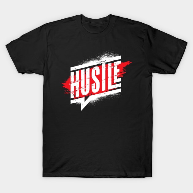 Keep Hustling and Grinding - Life Hard Work Motivation - Millennial Generation-Z T-Shirt by bigbikersclub